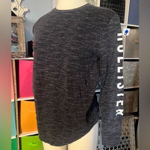 Hollister Dark Gray Long Sleeve Tee